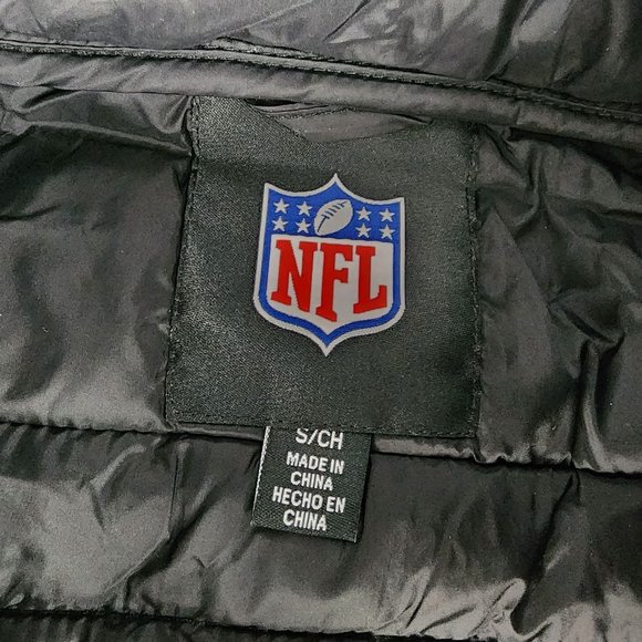 Philadelphia Eagles NFL Men's Small 3 in 1 Black Puffer Jacket Green Vest Set - Picture 4 of 16